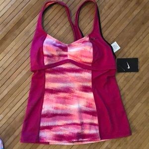 Brand new nike size small swim suit top